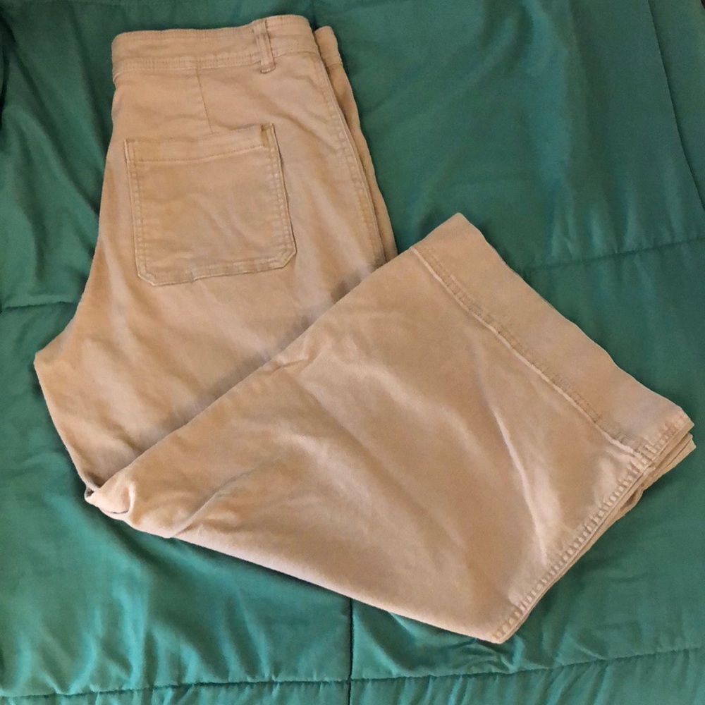 H&M Tan Wide Leg pants